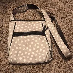 Thirty one crossbody polka dot purse